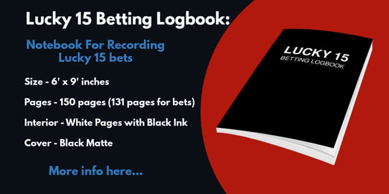 lucky 15 logbook notebook joiurnal