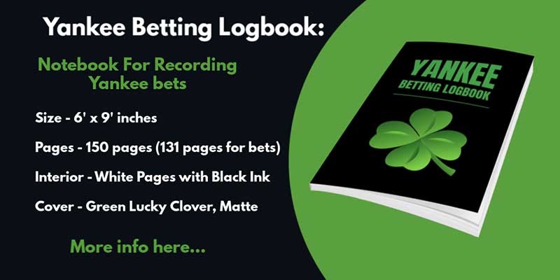 yankee betting logbook notebook journal