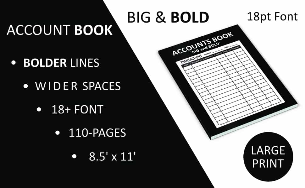Accounting Book for small business and self employed