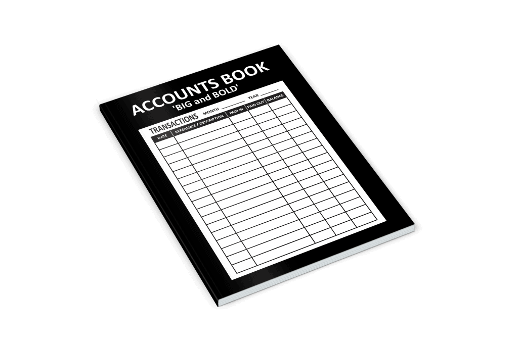 Large Print Accounting Books